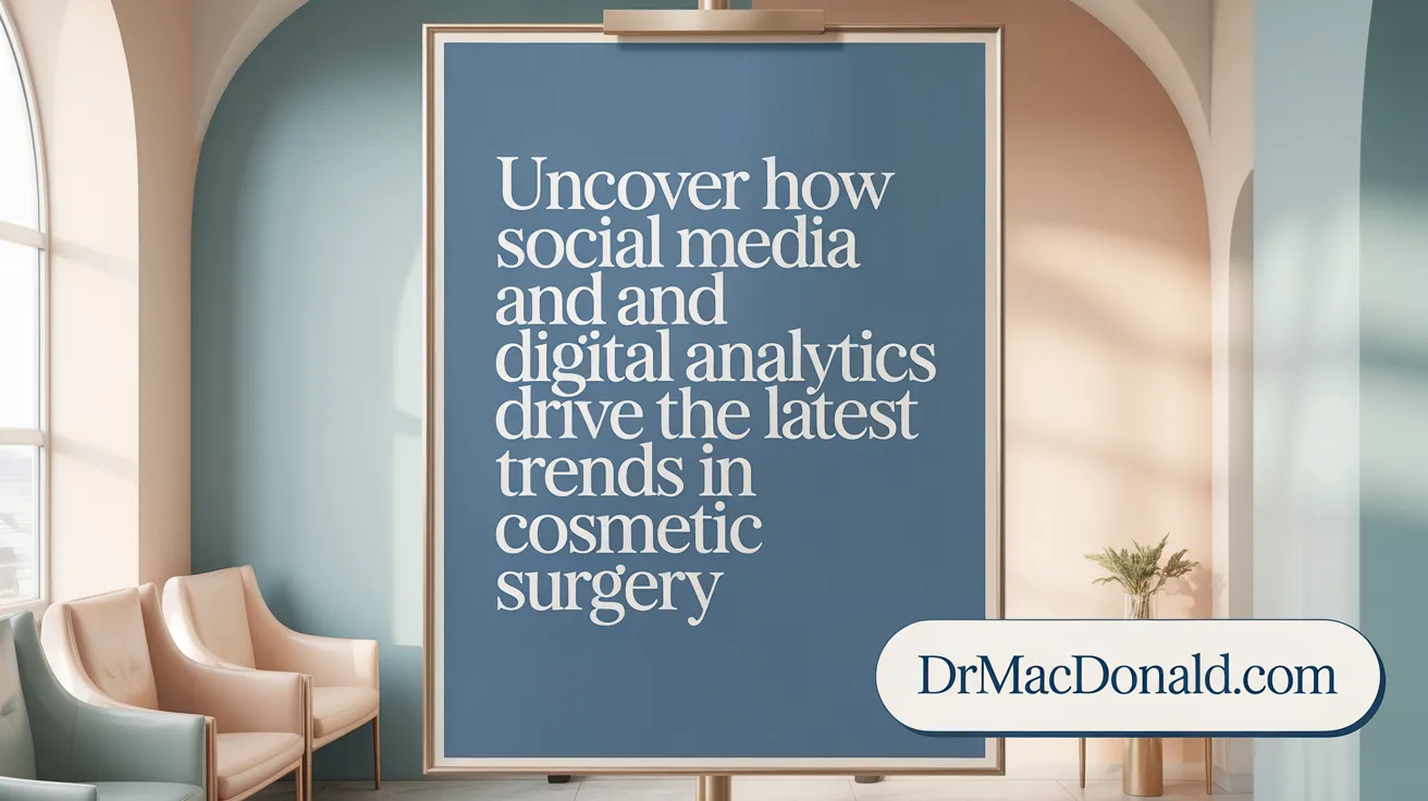 Uncover how social media and digital analytics drive the latest trends in cosmetic surgery