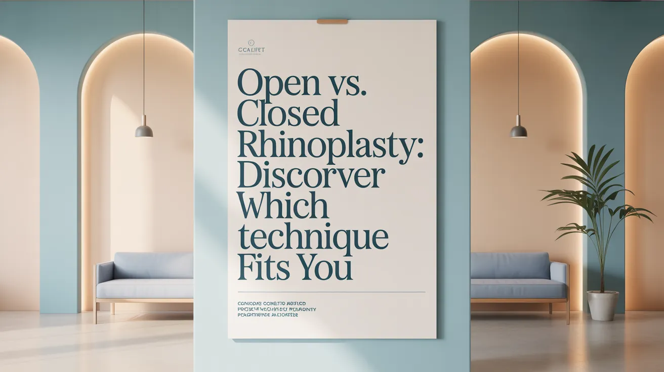 Open vs. Closed Rhinoplasty: Discover Which Technique Fits You