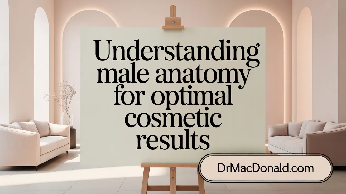 Understanding Male Anatomy for Optimal Cosmetic Results
