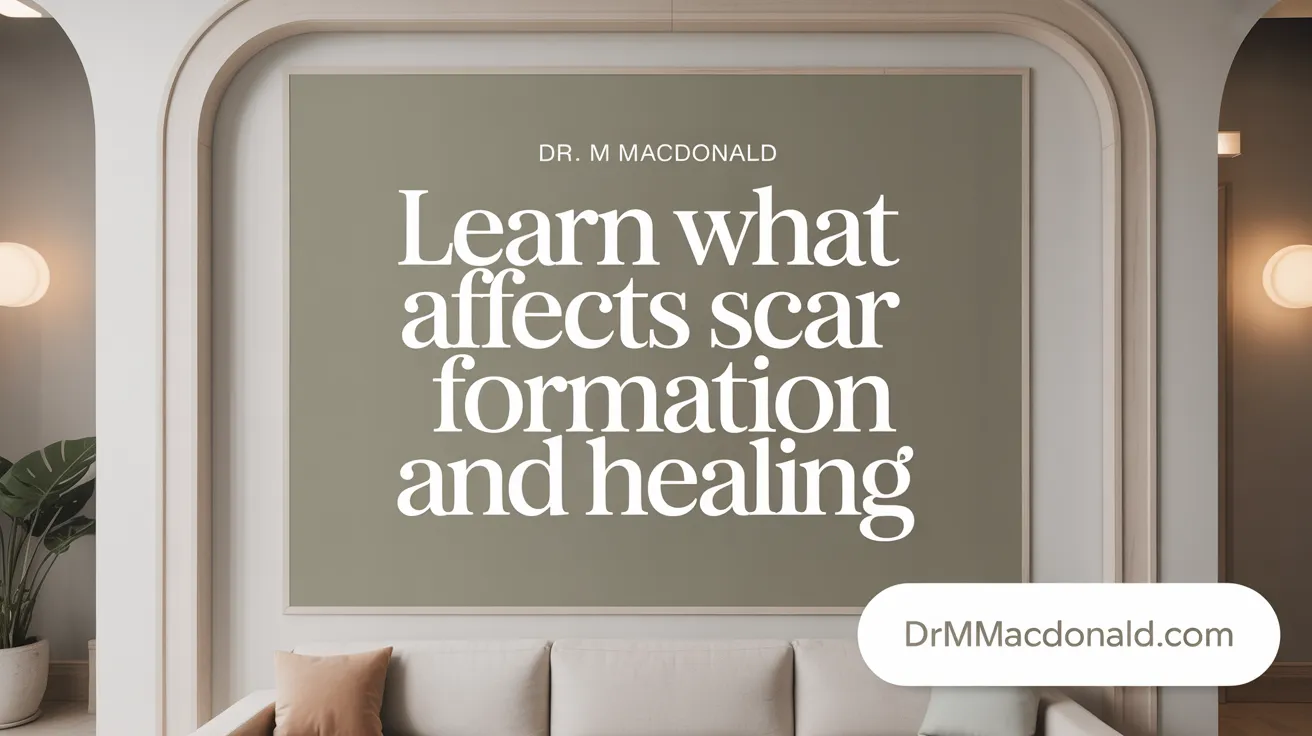 Learn What Affects Scar Formation and Healing