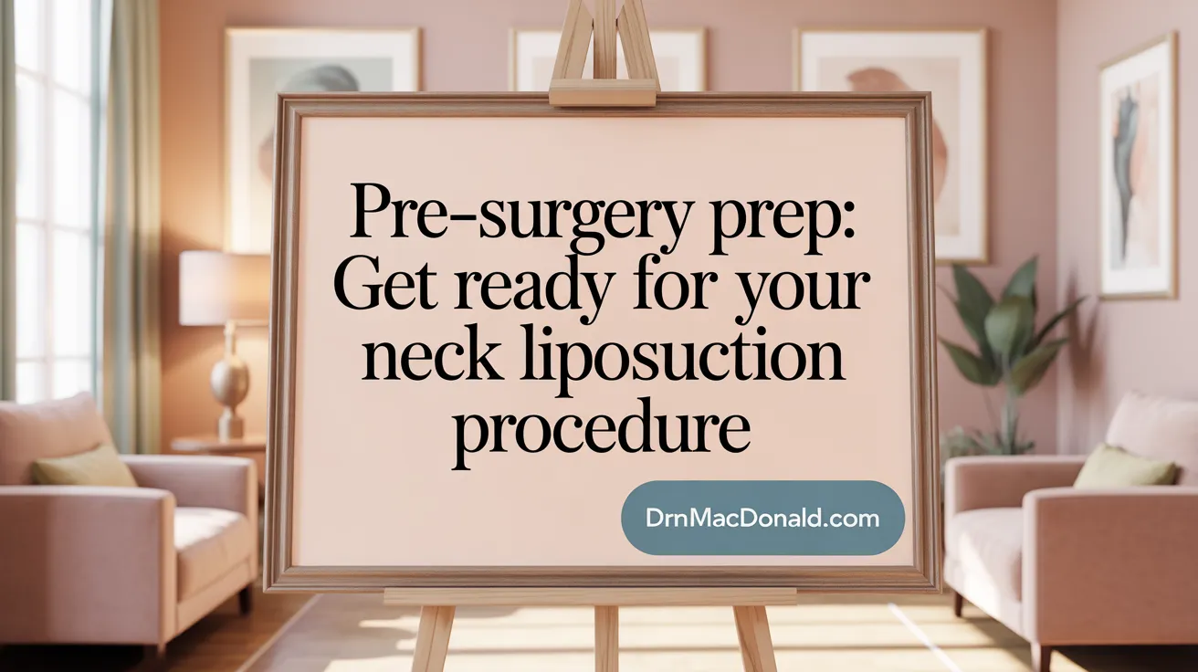 Pre-Surgery Prep: Get Ready for Your Neck Liposuction Procedure