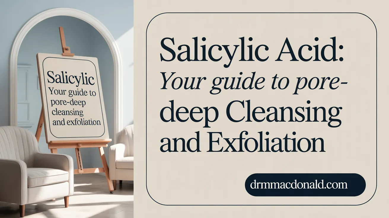 Salicylic Acid: Your Guide to Pore-Deep Cleansing and Exfoliation