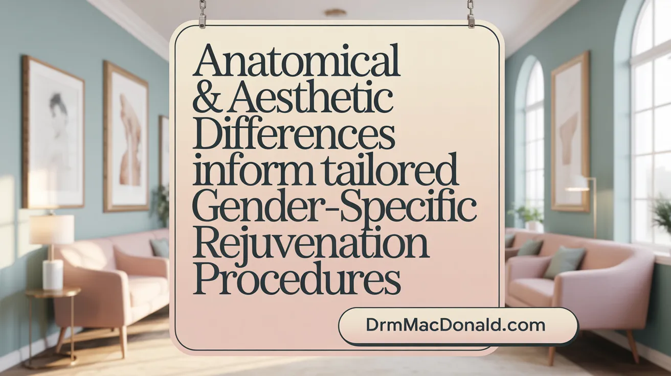 Anatomical & Aesthetic Differences Inform Tailored Gender-Specific Rejuvenation Procedures