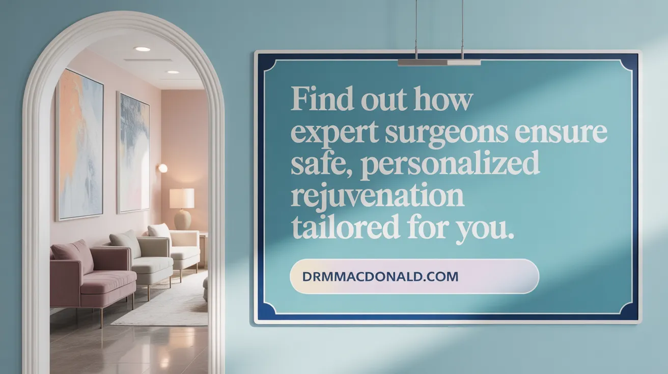 Find out how expert surgeons ensure safe, personalized rejuvenation tailored for you.