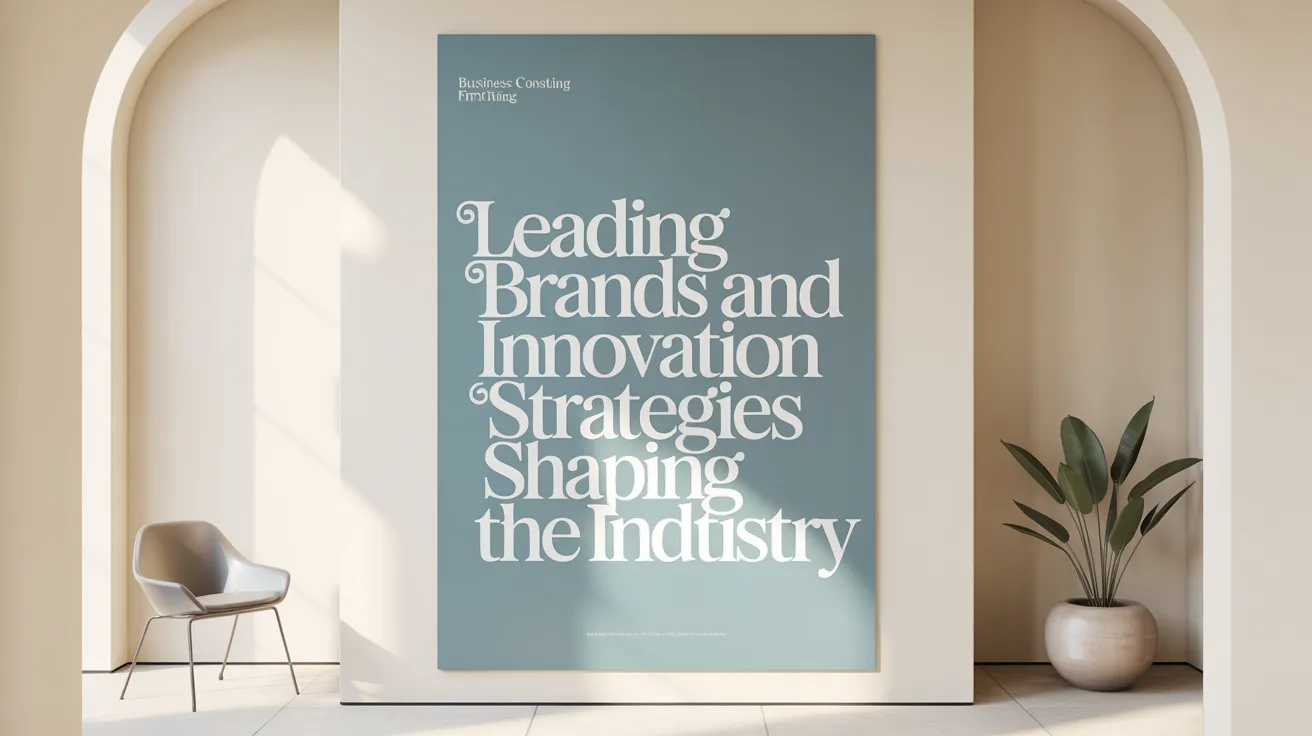 Leading Brands and Innovation Strategies Shaping the Industry