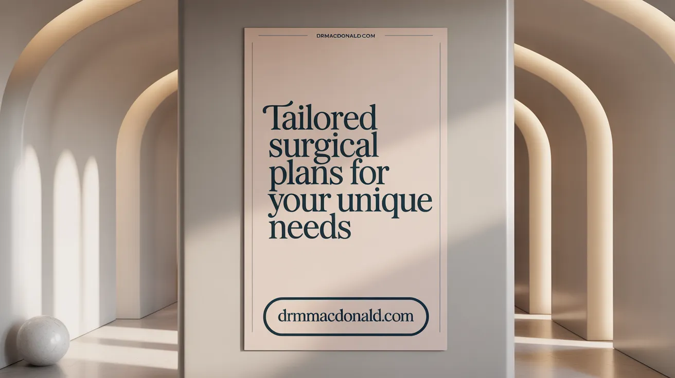 Tailored Surgical Plans for Your Unique Needs