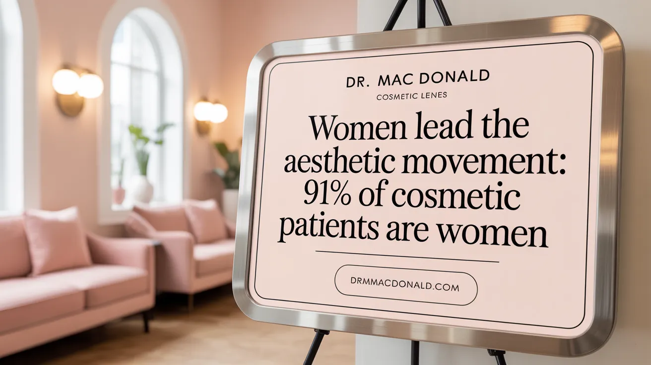 Women Lead the Aesthetic Movement: 91% of Cosmetic Patients Are Women