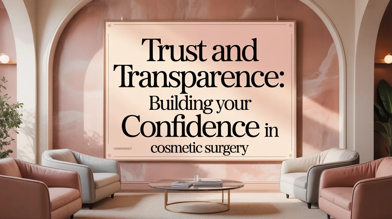Trust and Transparency: Building Your Confidence in Cosmetic Surgery
