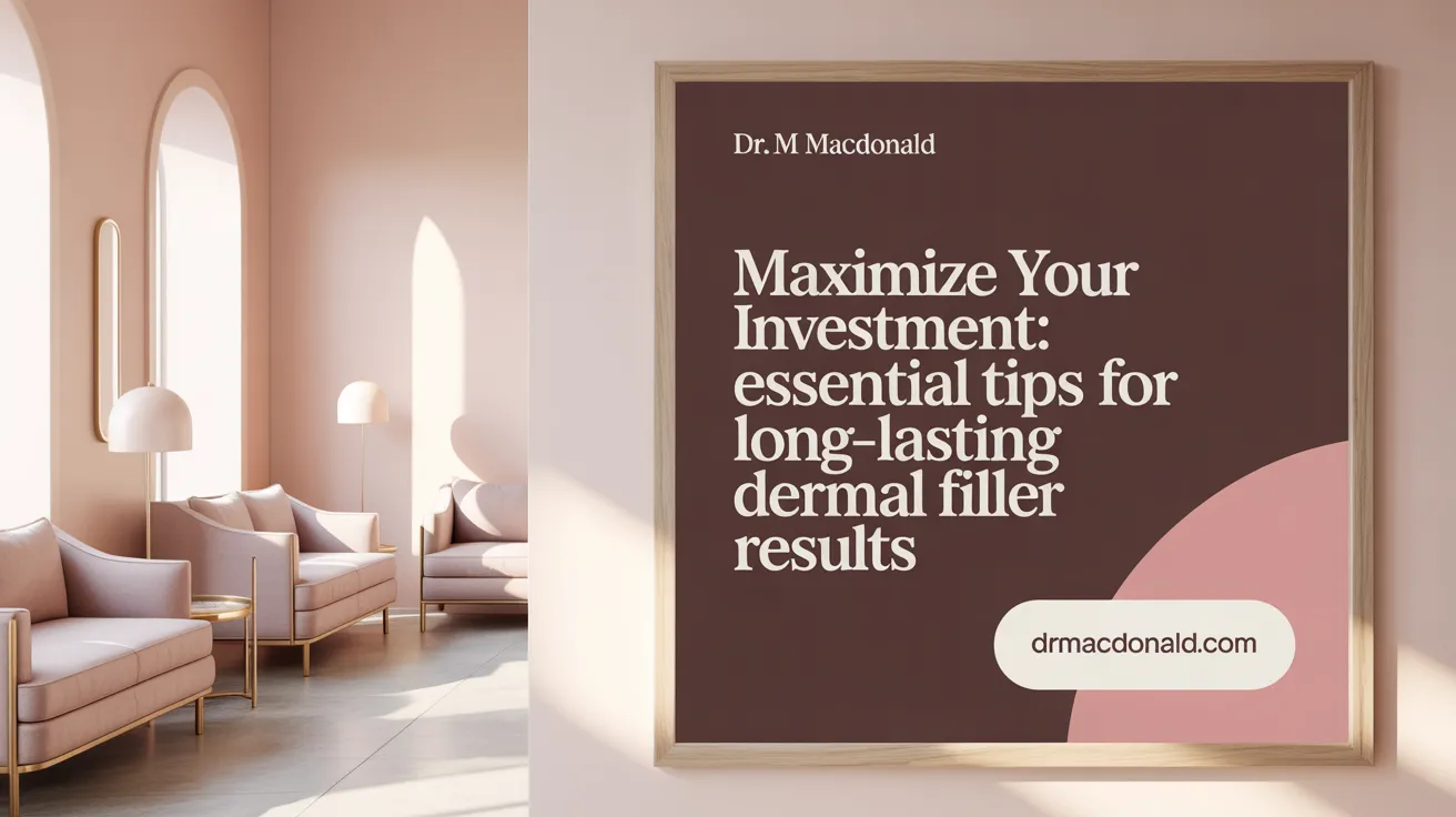 Maximize Your Investment: Essential Tips for Long-Lasting Dermal Filler Results