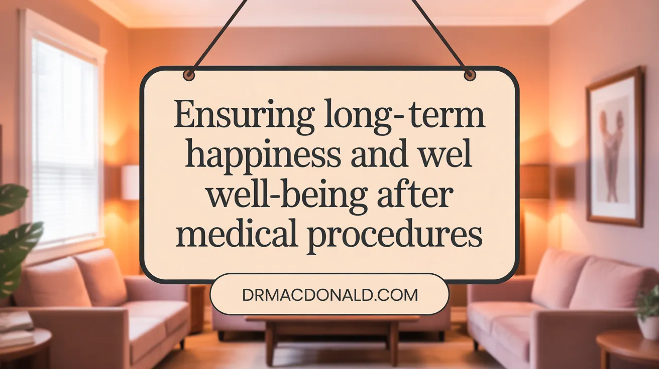 Ensuring Long-Term Happiness and Well-Being Post-Surgery