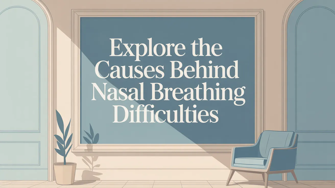Explore the Causes Behind Nasal Breathing Difficulties