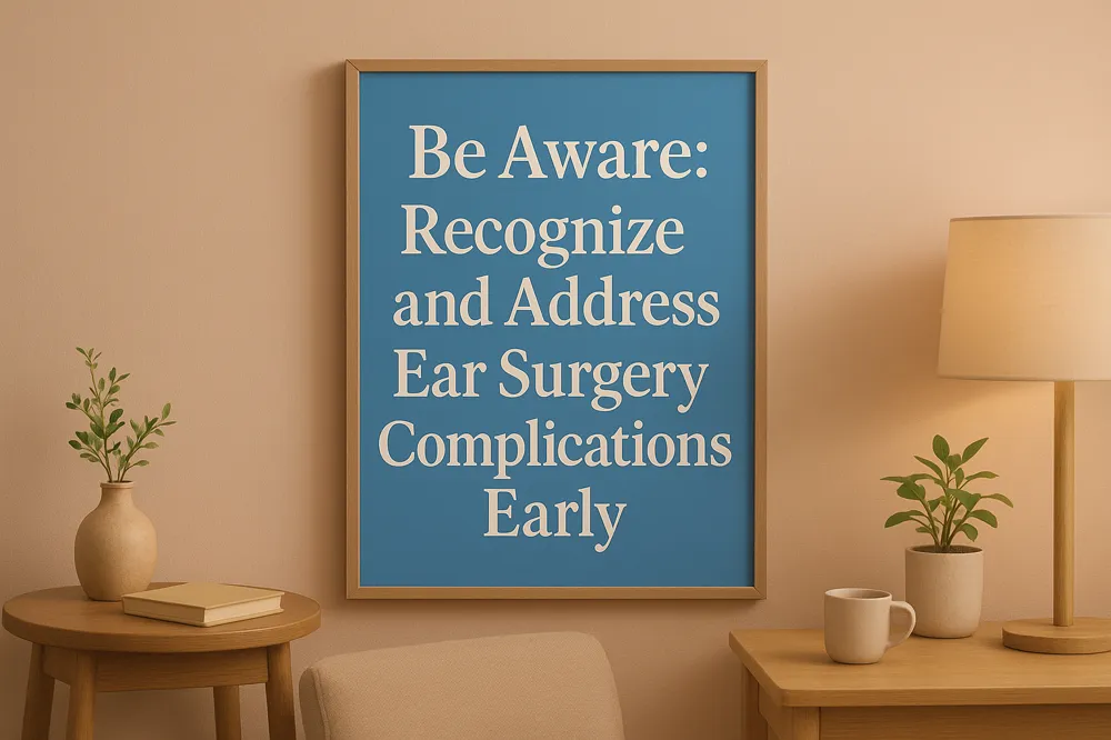 Be Aware: Recognize and Address Ear Surgery Complications Early