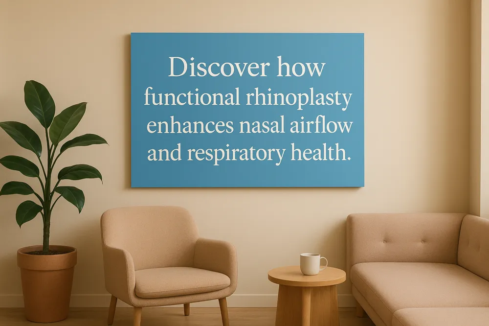 Discover how functional rhinoplasty enhances nasal airflow and respiratory health.