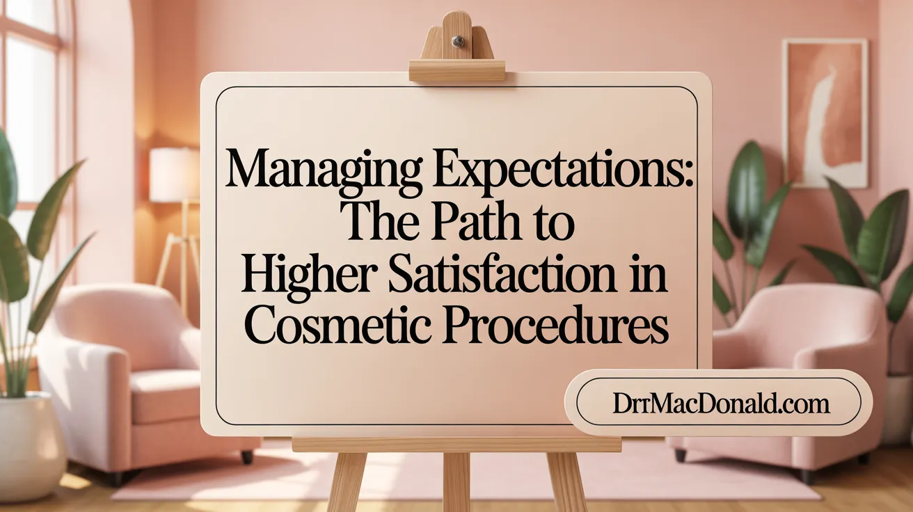 Managing Expectations: The Path to Higher Satisfaction in Cosmetic Surgery