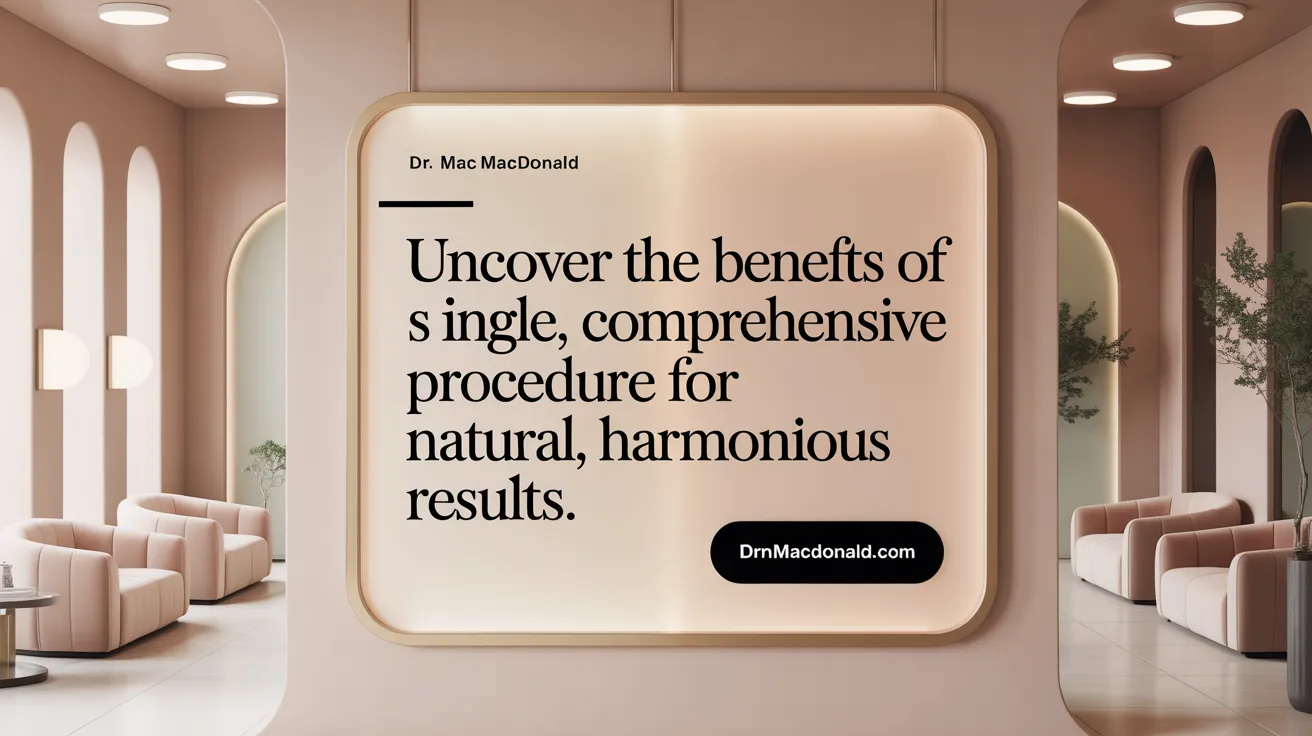 Uncover the benefits of a single, comprehensive procedure for natural, harmonious results.