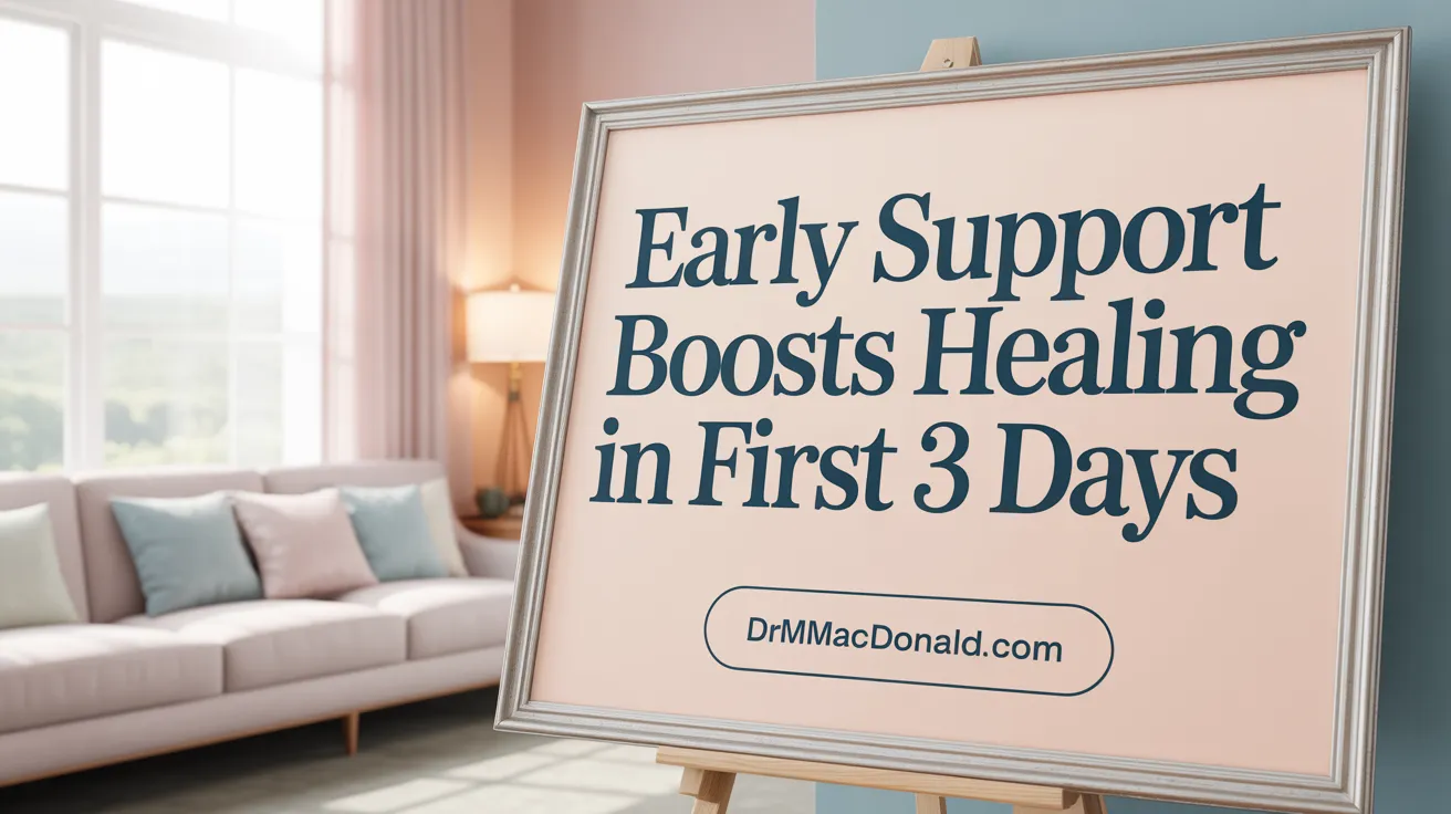 Early Support Boosts Healing in First 3 Days