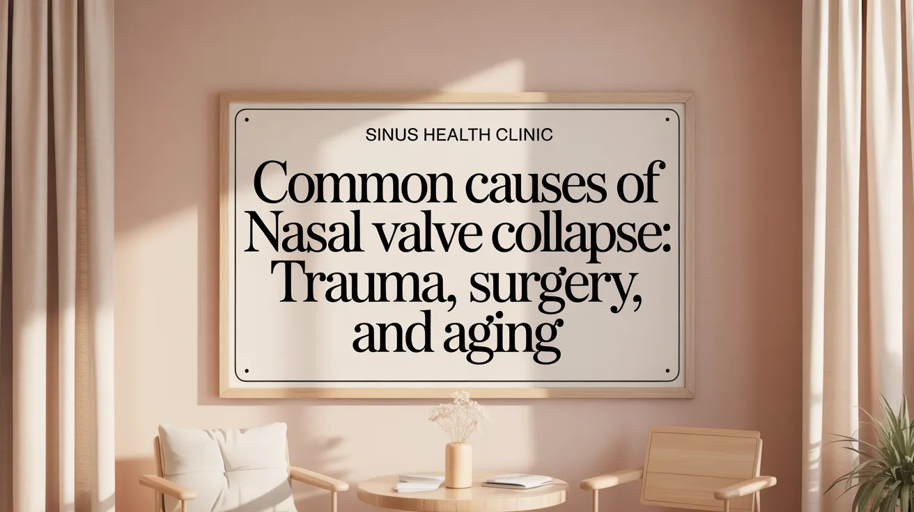 Common Causes of Nasal Valve Collapse: Trauma, Surgery, and Aging