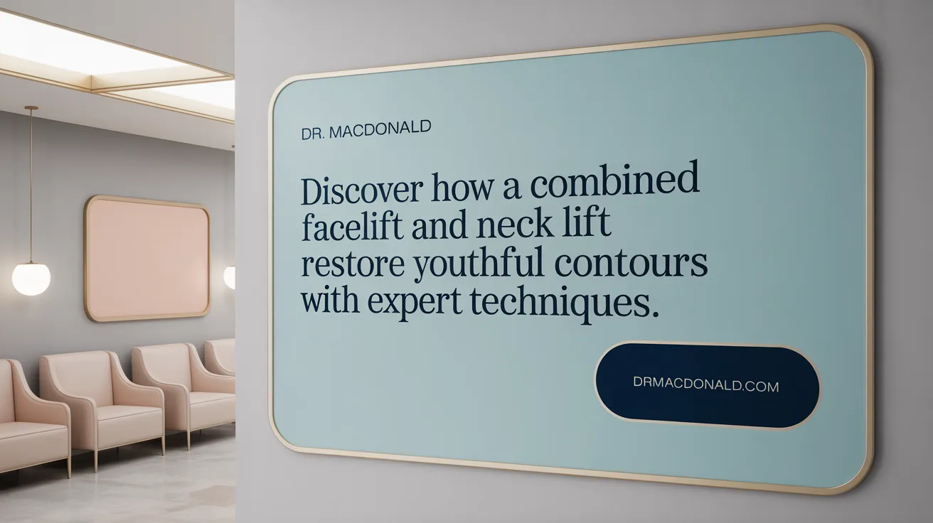 Discover how a combined facelift and neck lift restore youthful contours with expert techniques.