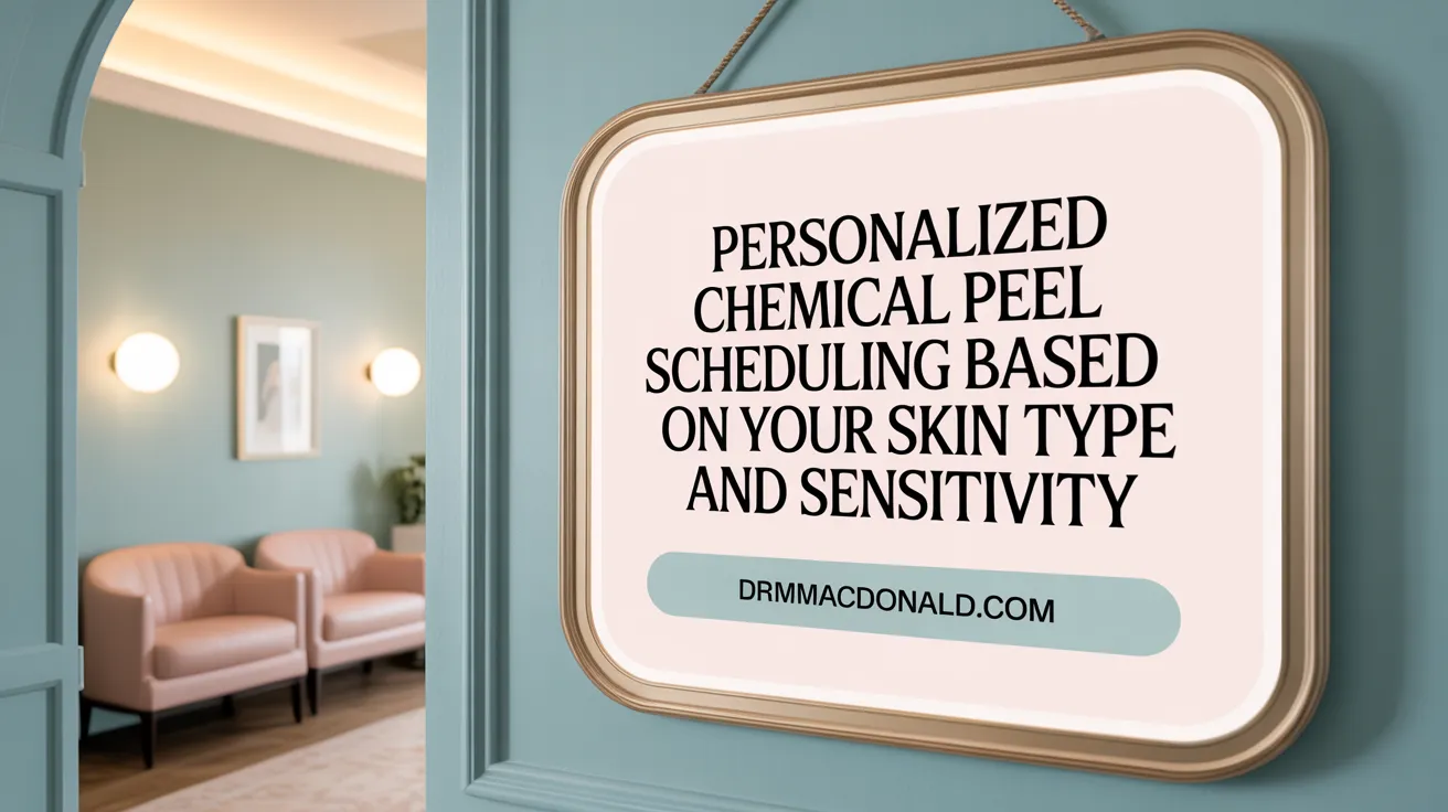 Personalized Chemical Peel Scheduling Based on Your Skin Type and Sensitivity