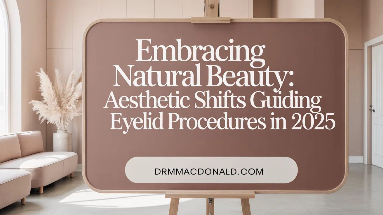 Embracing Natural Beauty: Aesthetic Shifts Guiding Eyelid Procedures in 2025