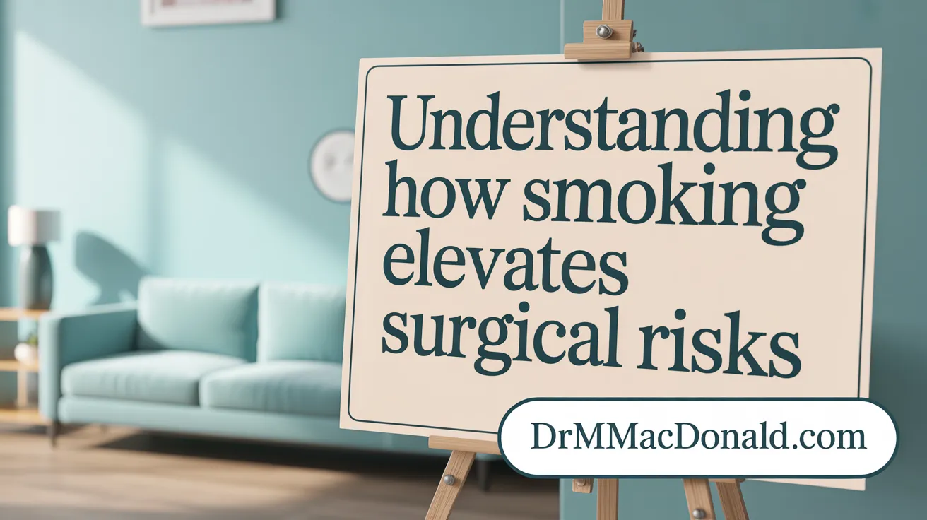 Understanding How Smoking Elevates Surgical Risks