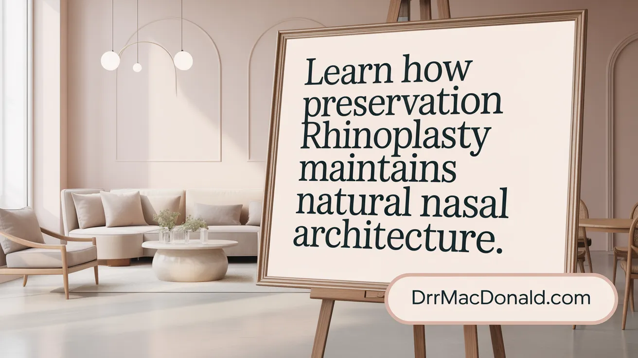 Learn How Preservation Rhinoplasty Maintains Natural Nasal Architecture