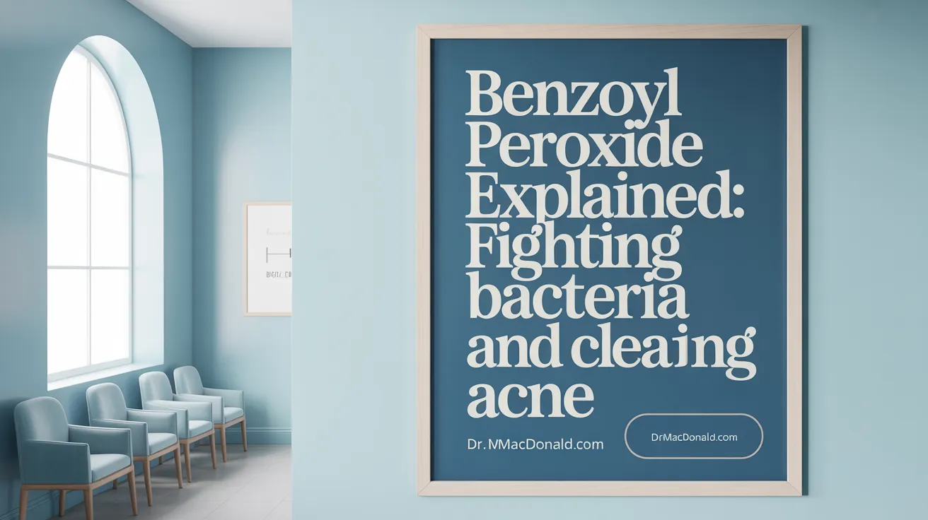 Benzoyl Peroxide Explained: Fighting Bacteria and Clearing Acne