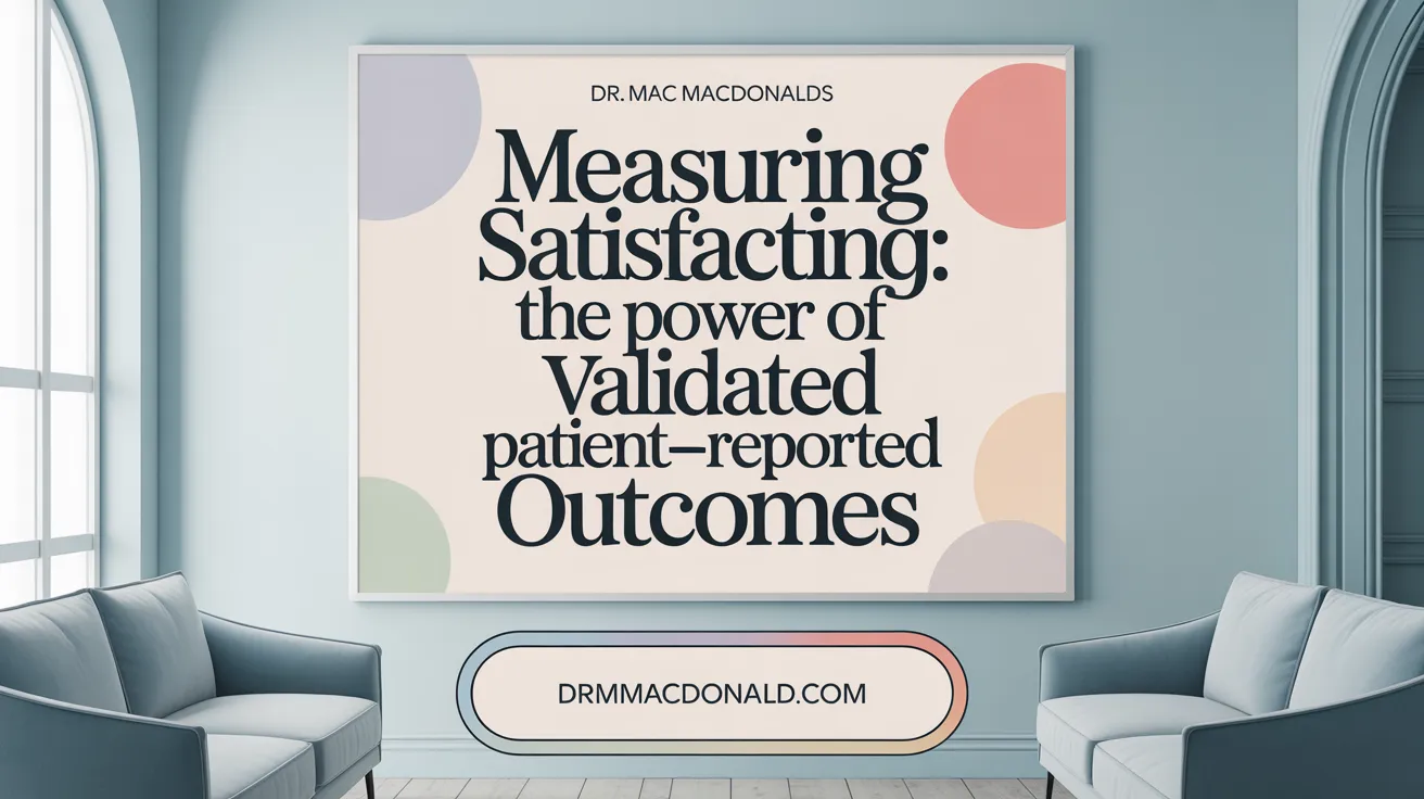 Measuring Satisfaction: The Power of Validated Patient-Reported Outcomes