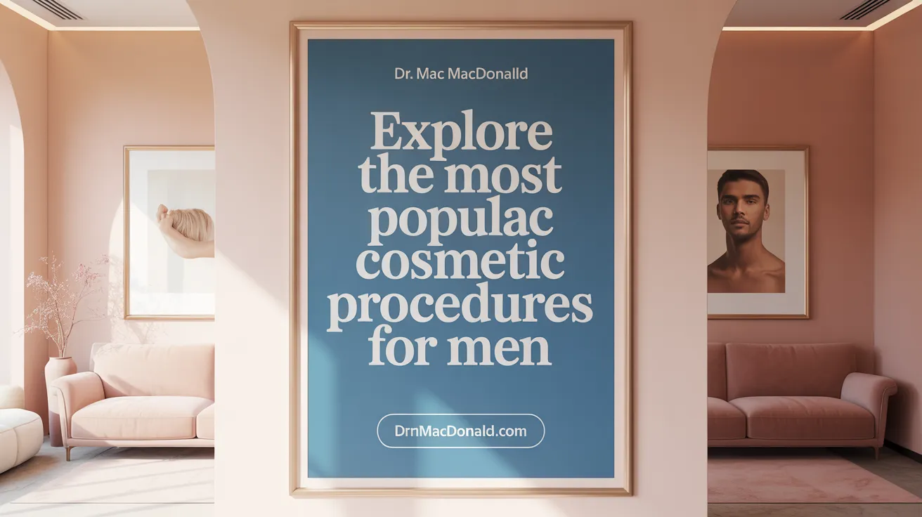 Explore the Most Popular Cosmetic Procedures for Men