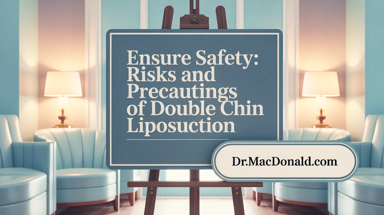Ensure Safety: Risks and Precautions of Double Chin Liposuction