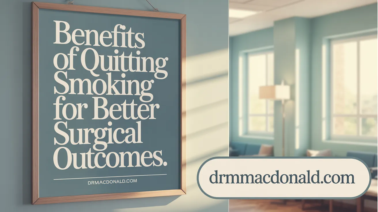 Benefits of Quitting Smoking for Better Surgical Outcomes