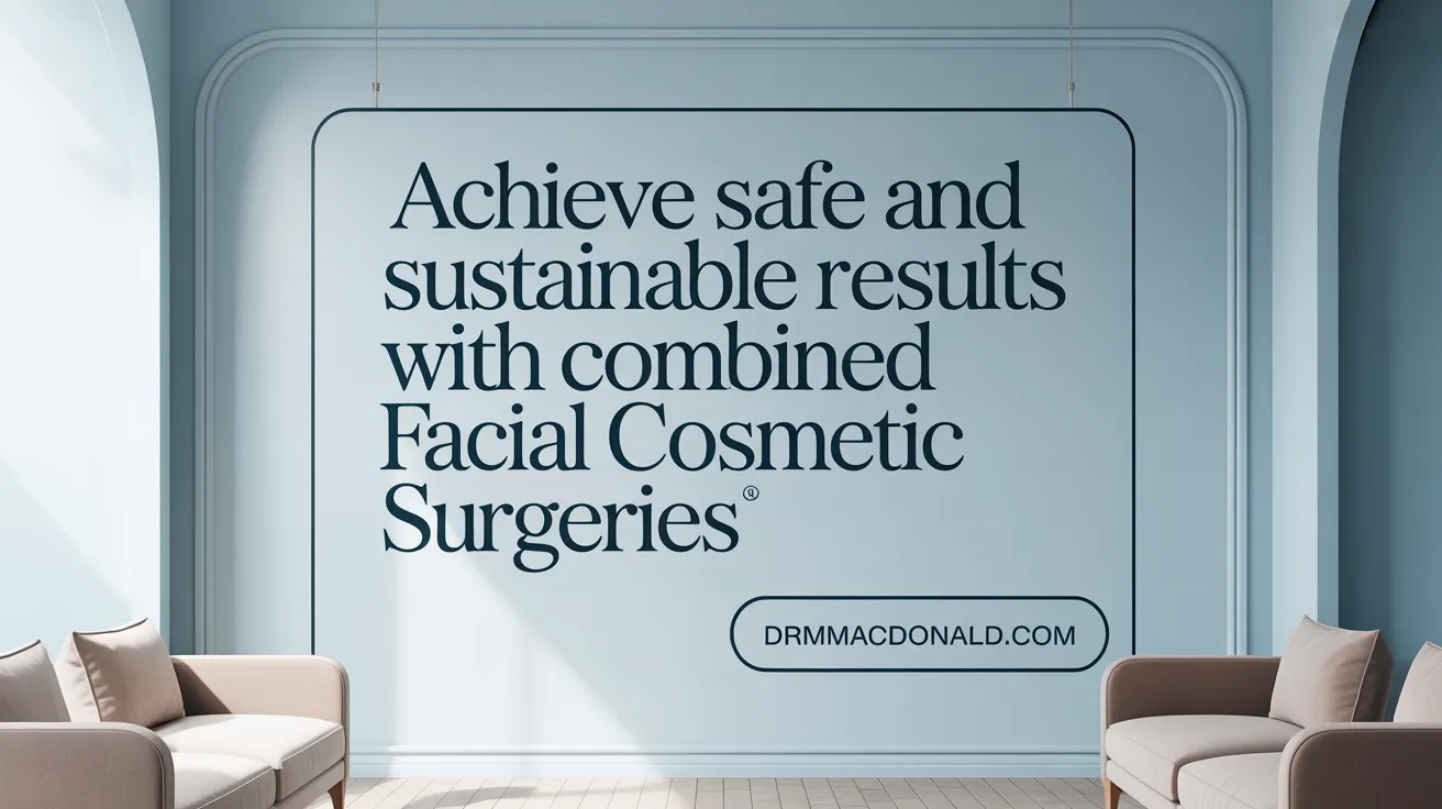 Achieve Safe and Sustainable Results with Combined Facial Cosmetic Surgeries