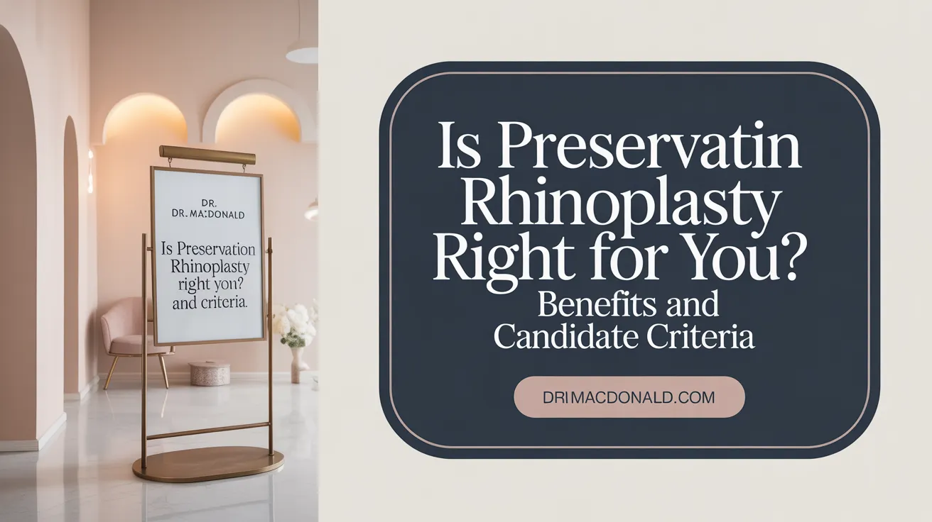 Is Preservation Rhinoplasty Right for You? Benefits and Candidate Criteria