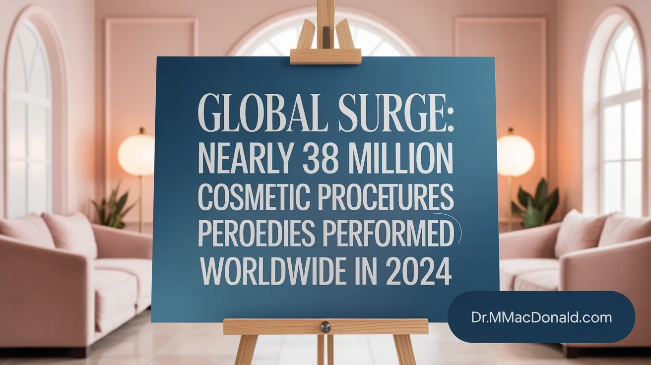 Global Surge: Nearly 38 Million Cosmetic Procedures Performed Worldwide in 2024