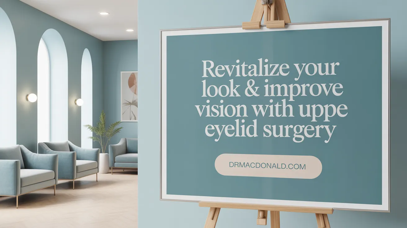 Revitalize Your Look & Improve Vision with Upper Eyelid Surgery