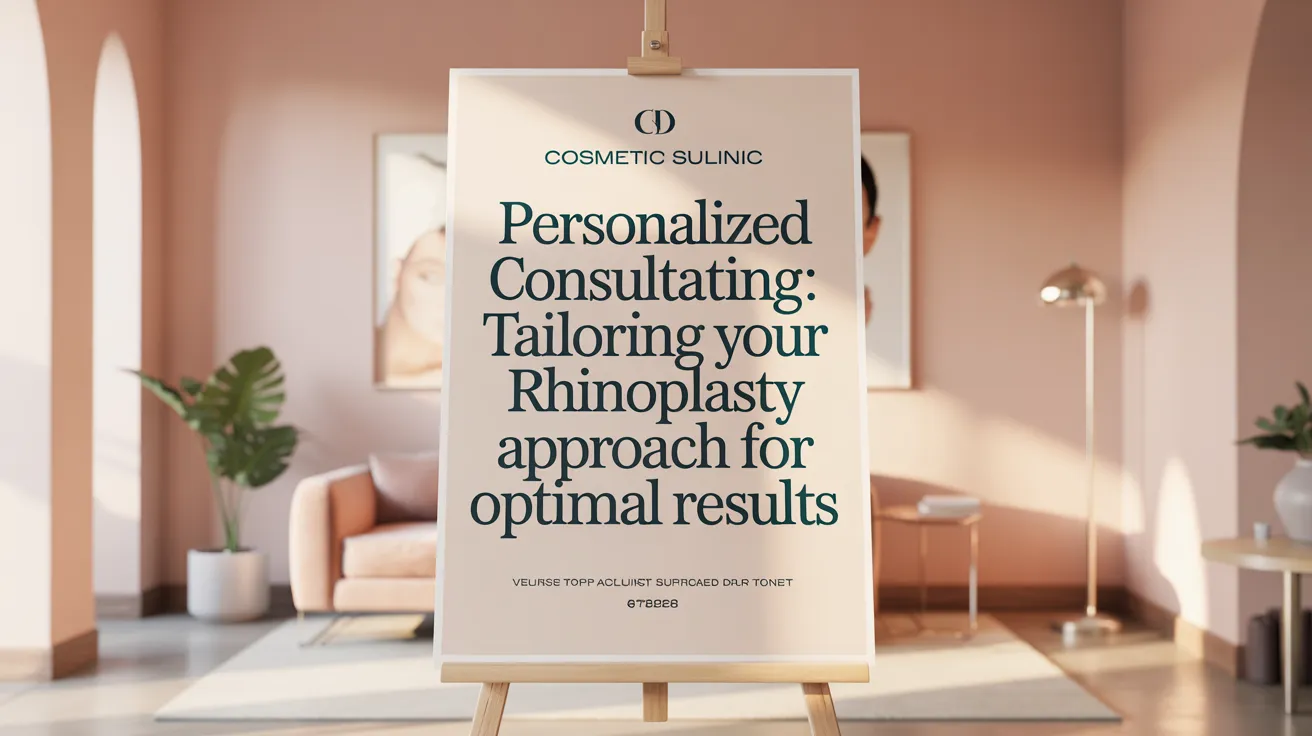 Personalized consultation: Tailoring your rhinoplasty approach for optimal results
