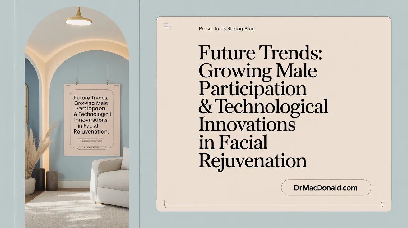 Future Trends: Growing Male Participation & Technological Innovations in Facial Rejuvenation