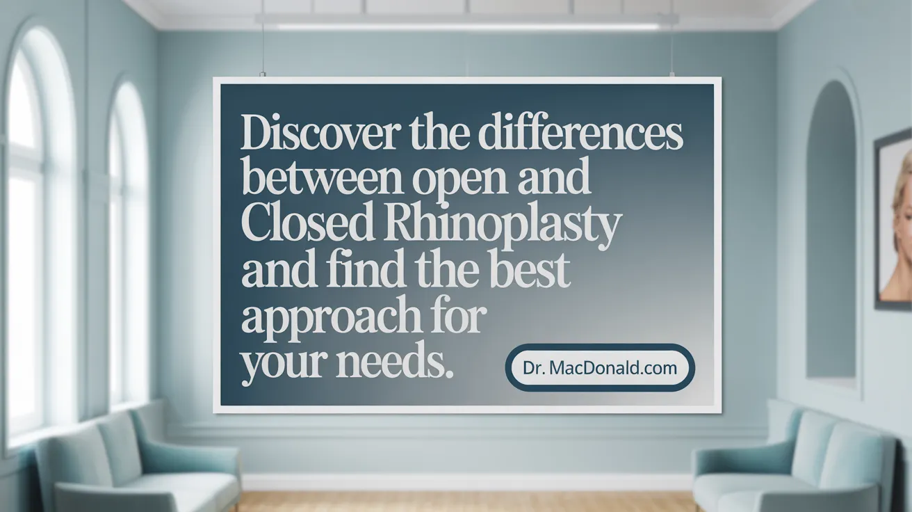 Discover the differences between open and closed rhinoplasty and find the best approach for your needs.