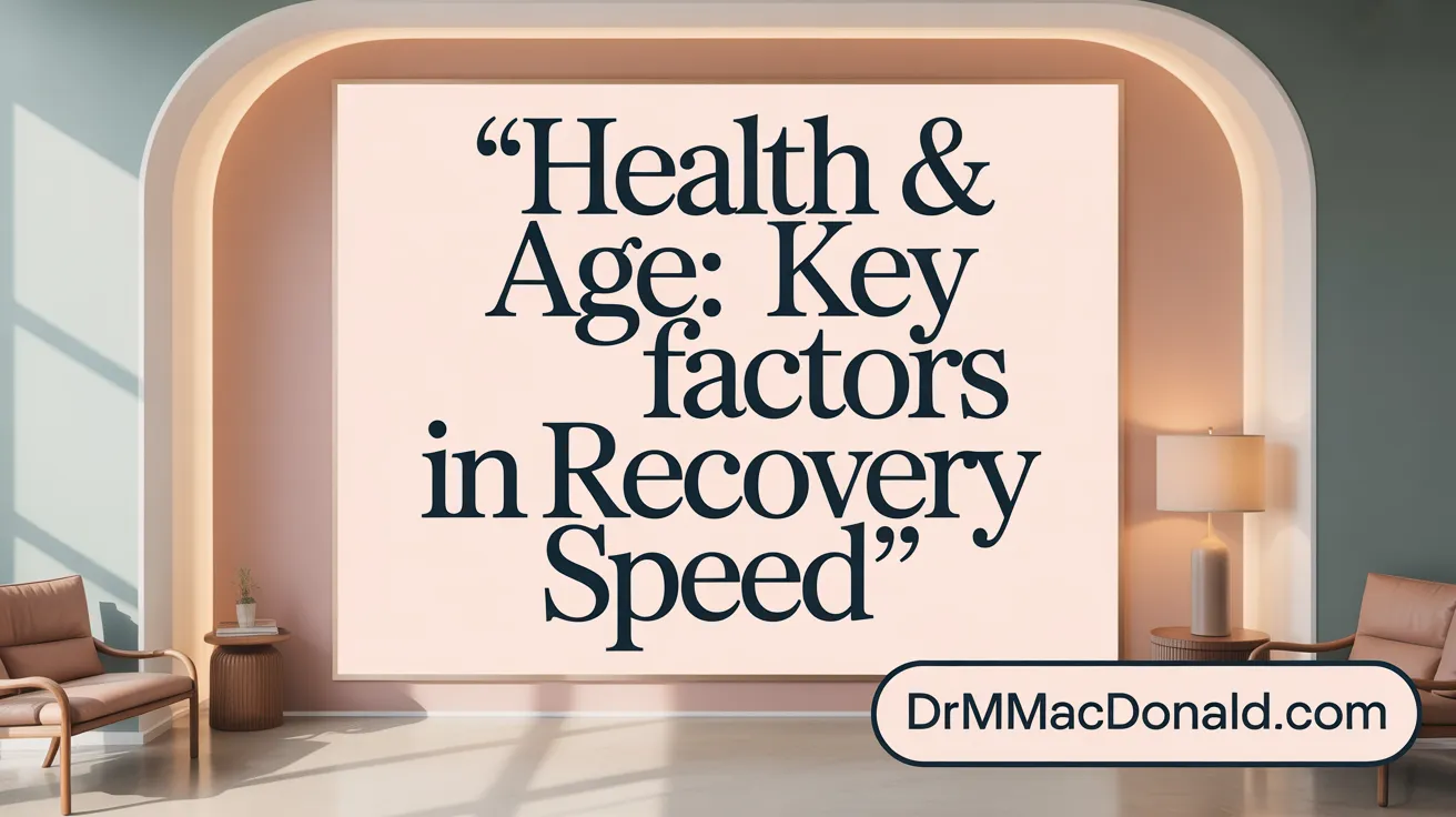 Health & Age: Key Factors in Recovery Speed