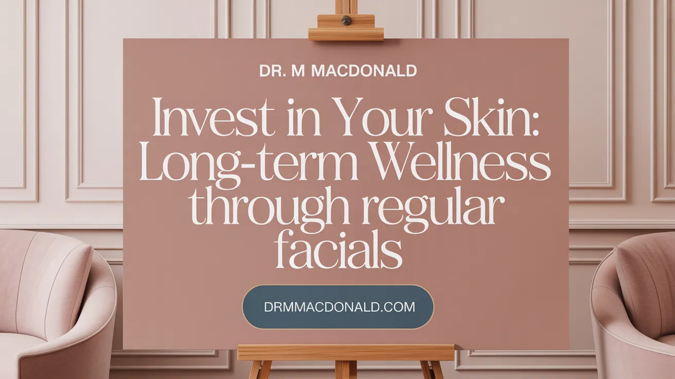 Invest in Your Skin: Long-Term Wellness Through Regular Facials