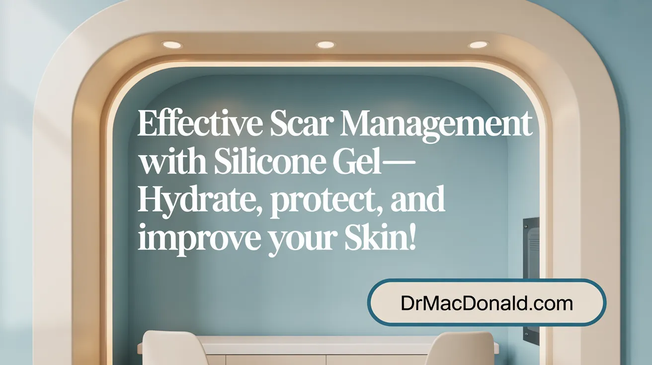 Effective Scar Management with Silicone Gel—Hydrate, Protect, and Improve Your Skin!