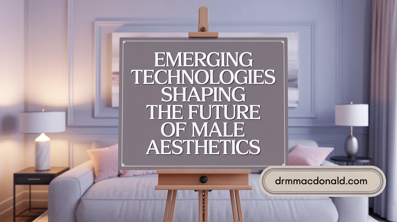 Emerging Technologies Shaping the Future of Male Aesthetics