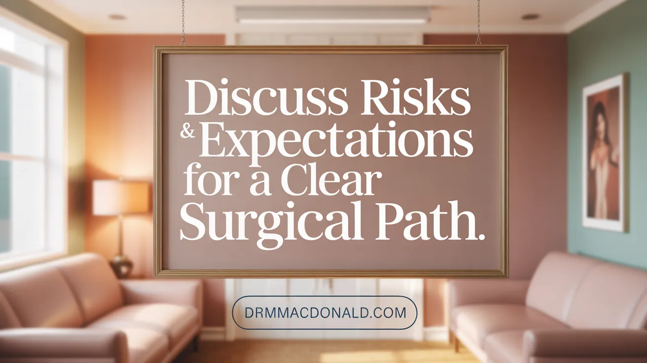 Discuss Risks & Expectations for a Clear Surgical Path