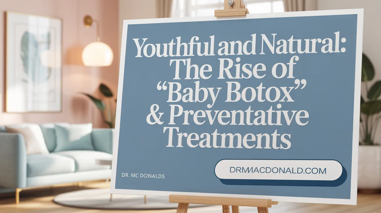 Youthful and Natural: The Rise of 'Baby Botox' & Preventative Treatments
