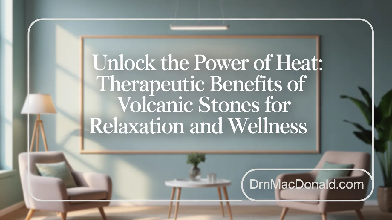 Unlock the Power of Heat: Therapeutic Benefits of Volcanic Stones