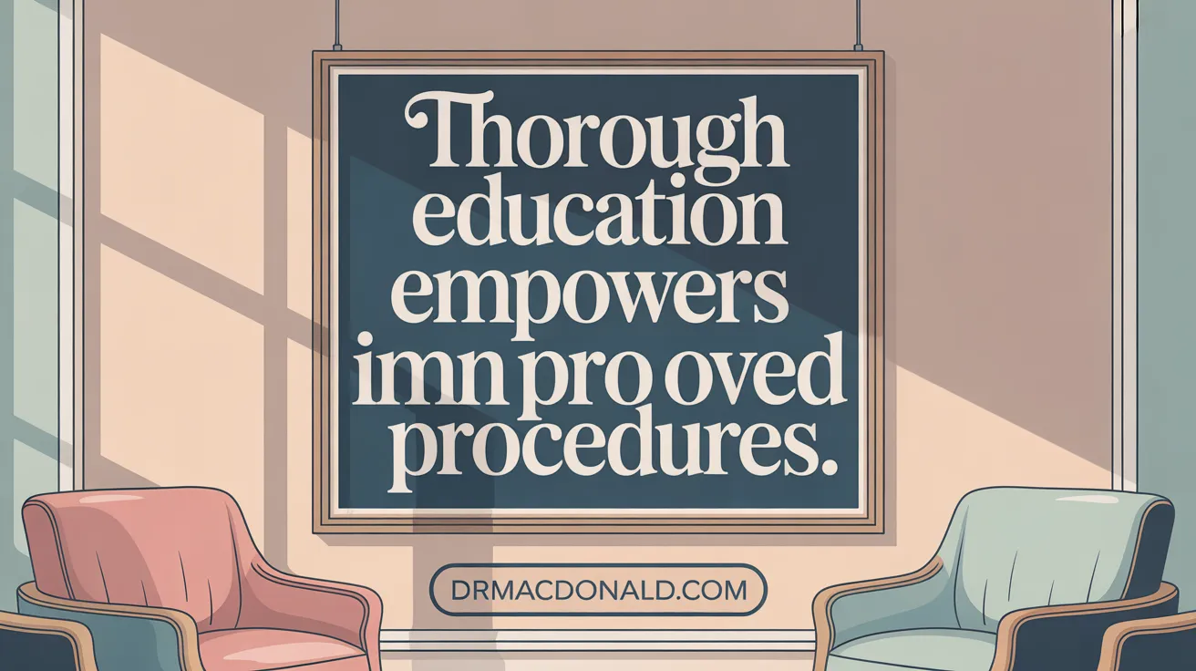 Thorough Education Empowers Better Surgery Outcomes