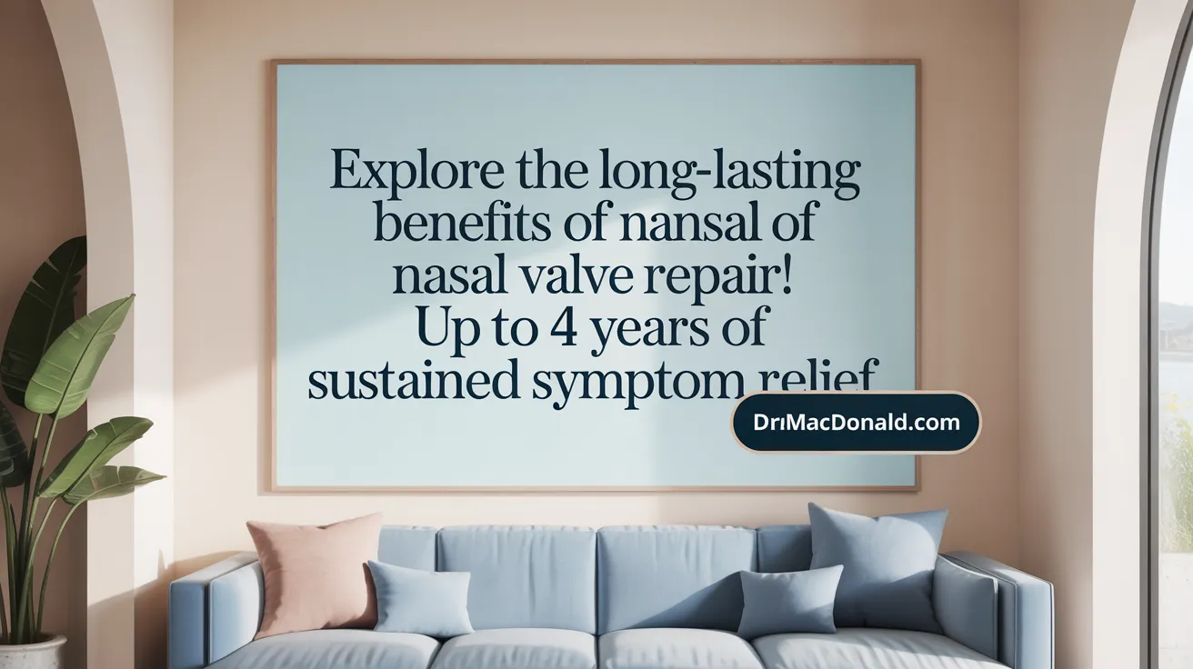 Explore the Long-Lasting Benefits of Nasal Valve Repair! Up to 4 Years of Sustained Symptom Relief