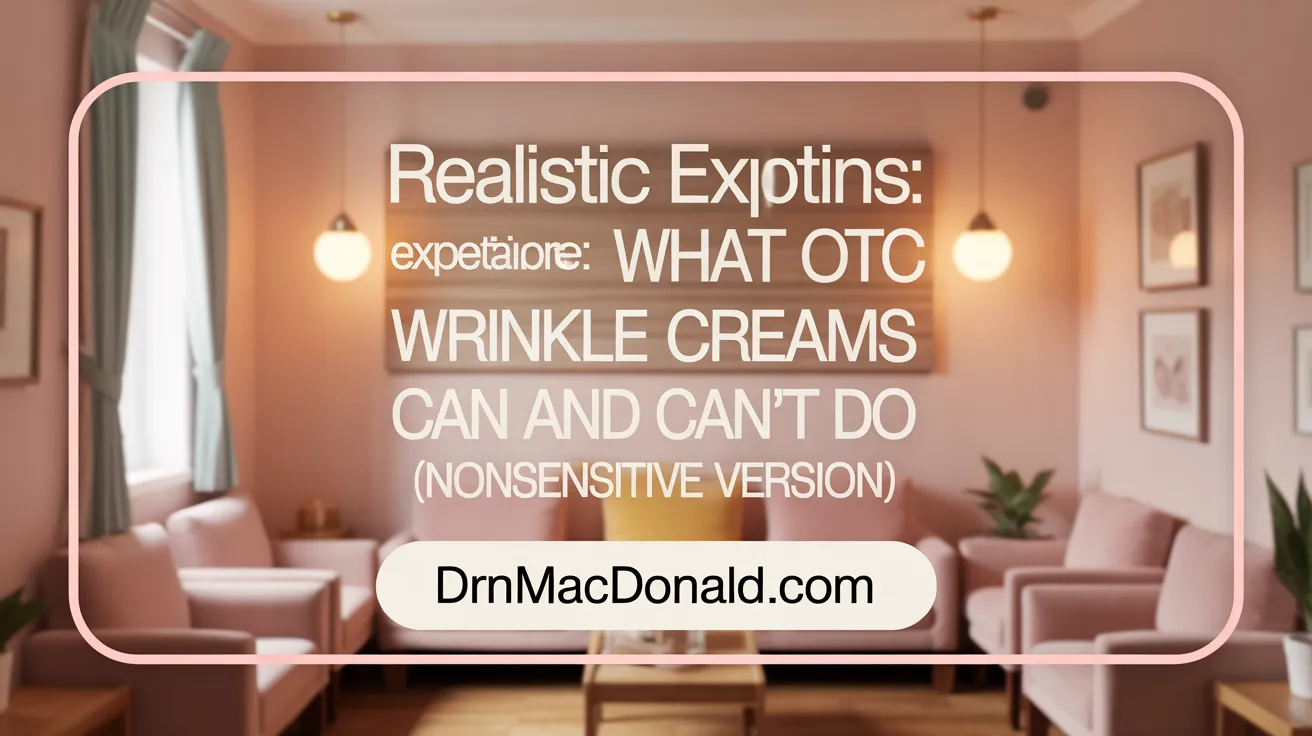 Realistic Expectations: What OTC Wrinkle Creams Can and Can't Do