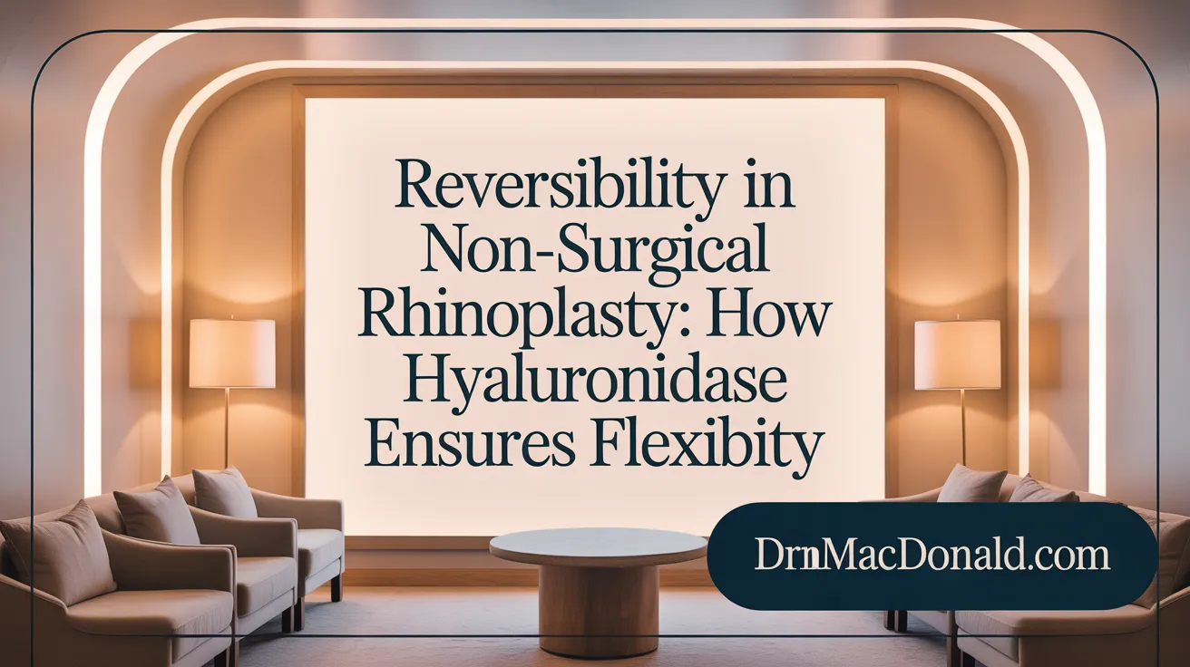 Reversibility in Non-Surgical Rhinoplasty: How Hyaluronidase Ensures Flexibility