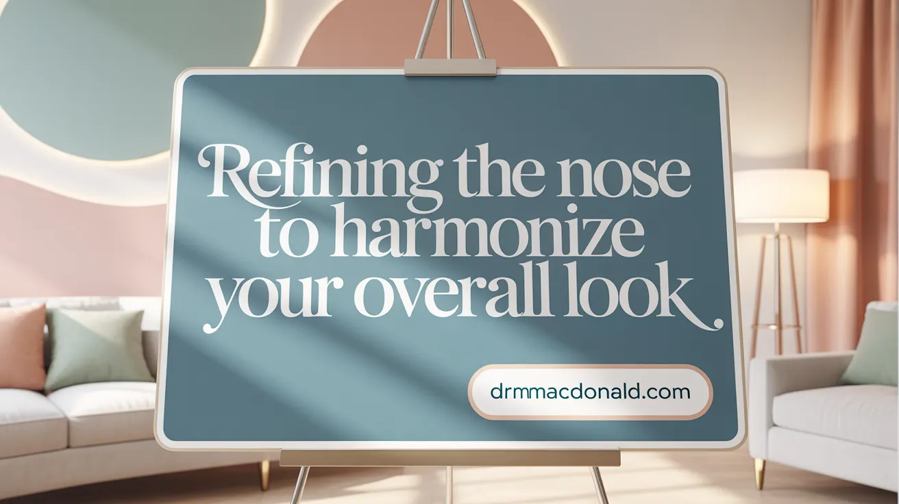 Refining the Nose to Harmonize Your Overall Look